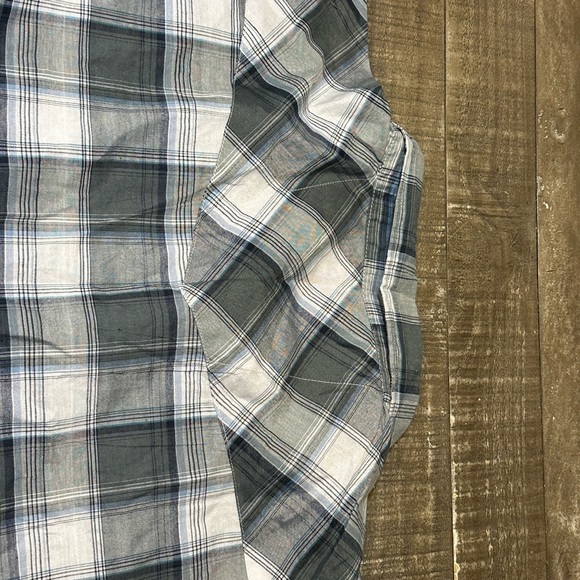 "SGR Men's 5X Plaid Button-Up Short Sleeve Shirt - New With Tags (NWT) - Picture 8 of 9
